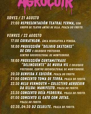 X Festival Agrocuir da Ulloa (2026) en Monterroso