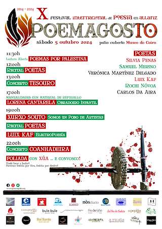 X Festival do Poemagosto en Allariz