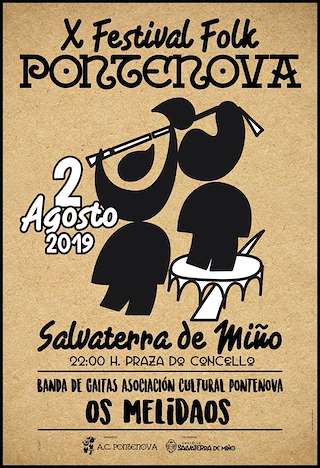 XIV Festival Folclórico A.C. Pontenova en Salvaterra do Miño