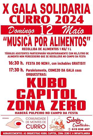 XI Gala Solidaria Música por Alimentos en Barro