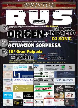 XI Gran Pulpada de Rus en Carballo