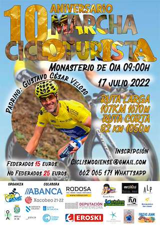 XII Marcha Cicloturista en Oia
