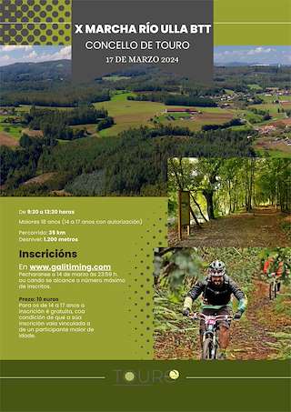 XII Marcha Río Ulla BTT (2026) en Touro