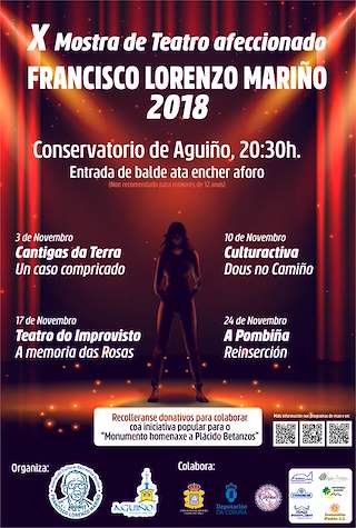 XV Mostra de Teatro de Aguiño Francisco Lorenzo Mariño  en Ribeira