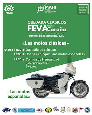 XIV Quedada de Clásicos FEVA Coruña (2026) en Arteixo