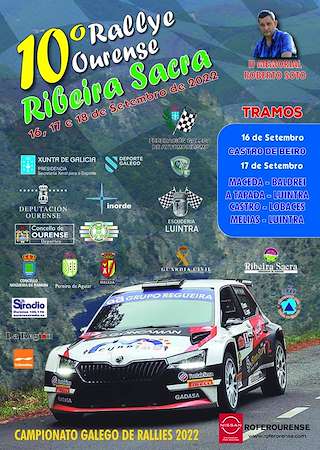 XII Rallye - Ribeira Sacra en Nogueira de Ramuín