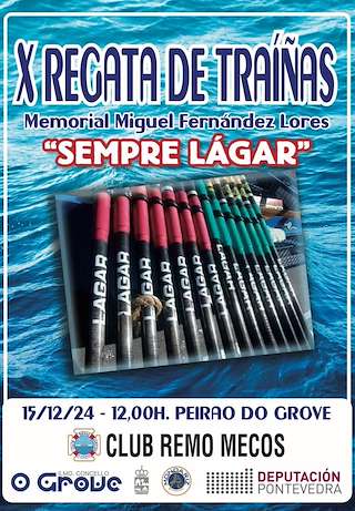 XI Regata de Traíñas en O Grove