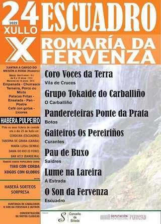 XII Romaría da Fervenza de Escuadro (2026) en Silleda