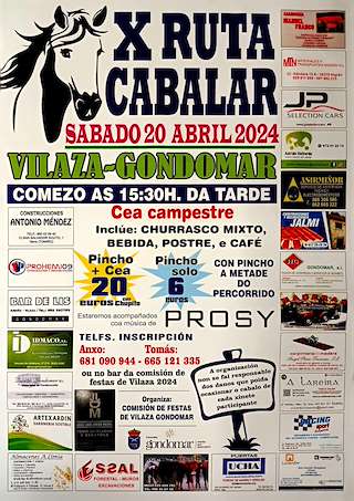 XII Ruta Cabalar de Vilaza  en Gondomar