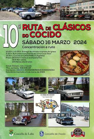 XII Ruta Clásicos do Cocido (2026) en Lalín