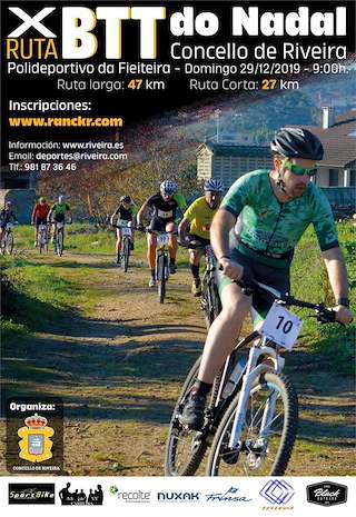 XIV Ruta do Nadal BTT en Ribeira