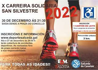XIII San Silvestre Solidaria en Salceda de Caselas
