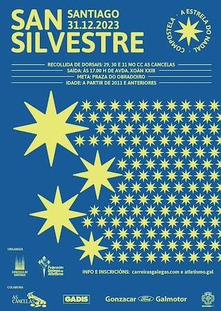 XI San Silvestre (2025) en Santiago de Compostela