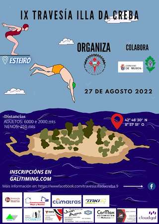 XII Travesía Illa da Creba en Muros