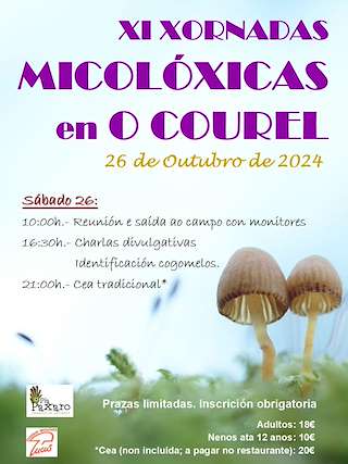 XII Xornadas Micolóxicas no Courel (2025) en Folgoso do Courel