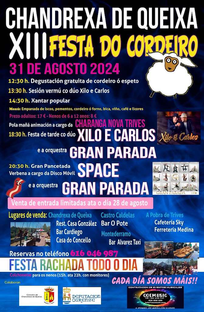 X Festa do Cordeiro (2019) en Chandrexa de Queixa