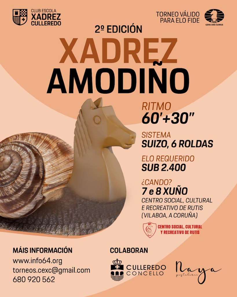 II Xadrez Amodiño (2025) en Culleredo