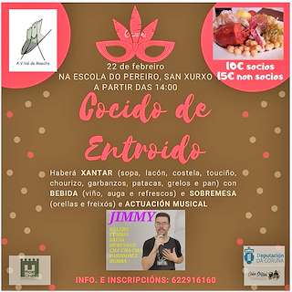 Comida de Carnaval de San Xurxo en Moeche