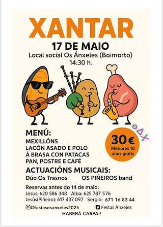 Churrascada de Os Ánxeles (2026) en Boimorto