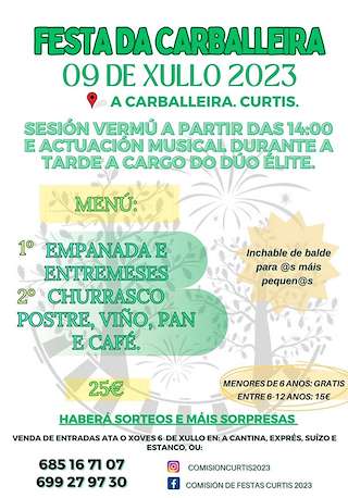 Festa da Carballeira en Curtis