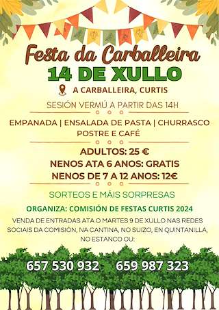 Festa da Carballeira en Curtis