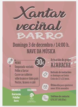 Xantar Veciñal en Barro