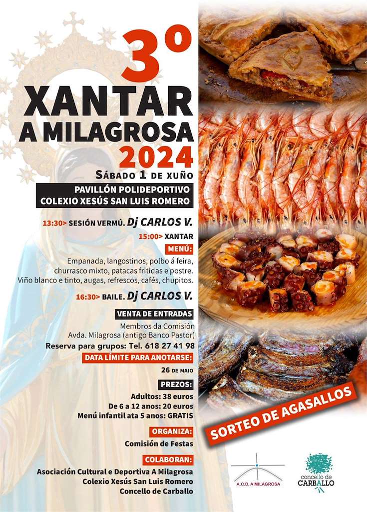 II Xantar A Milagrosa en Carballo