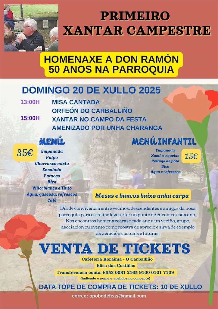 Xantar Campestre (2025) en O Carballiño