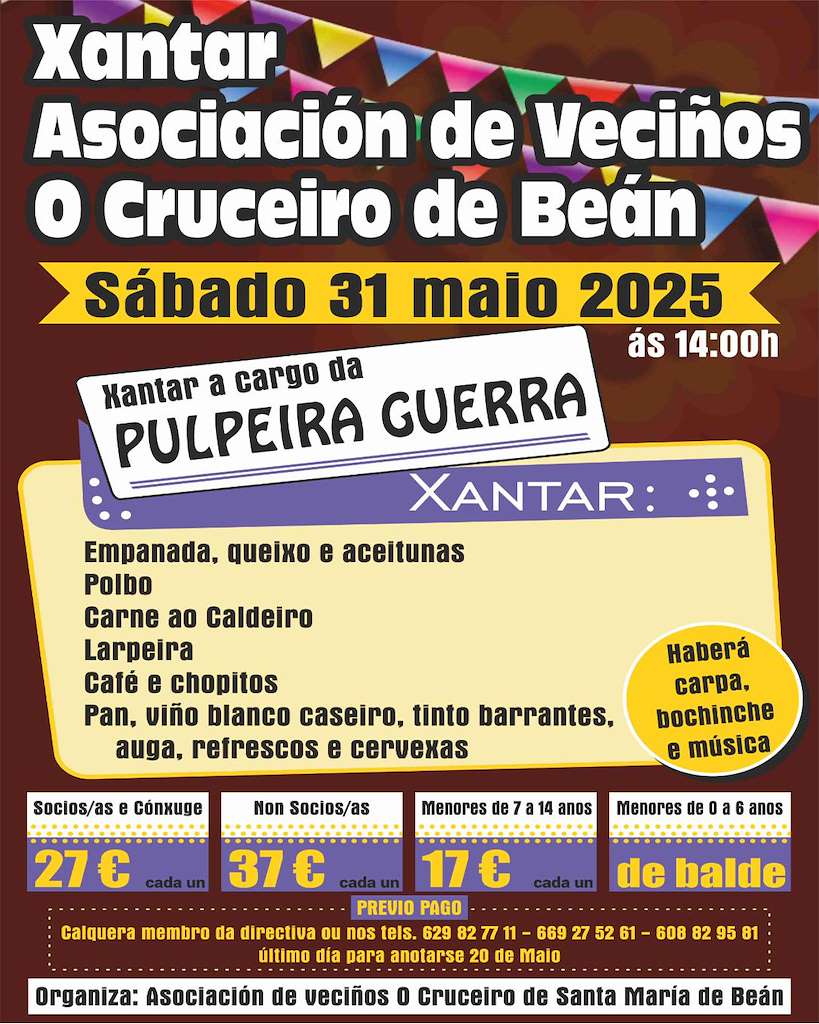 Xantar de Beán (2025) en Ordes