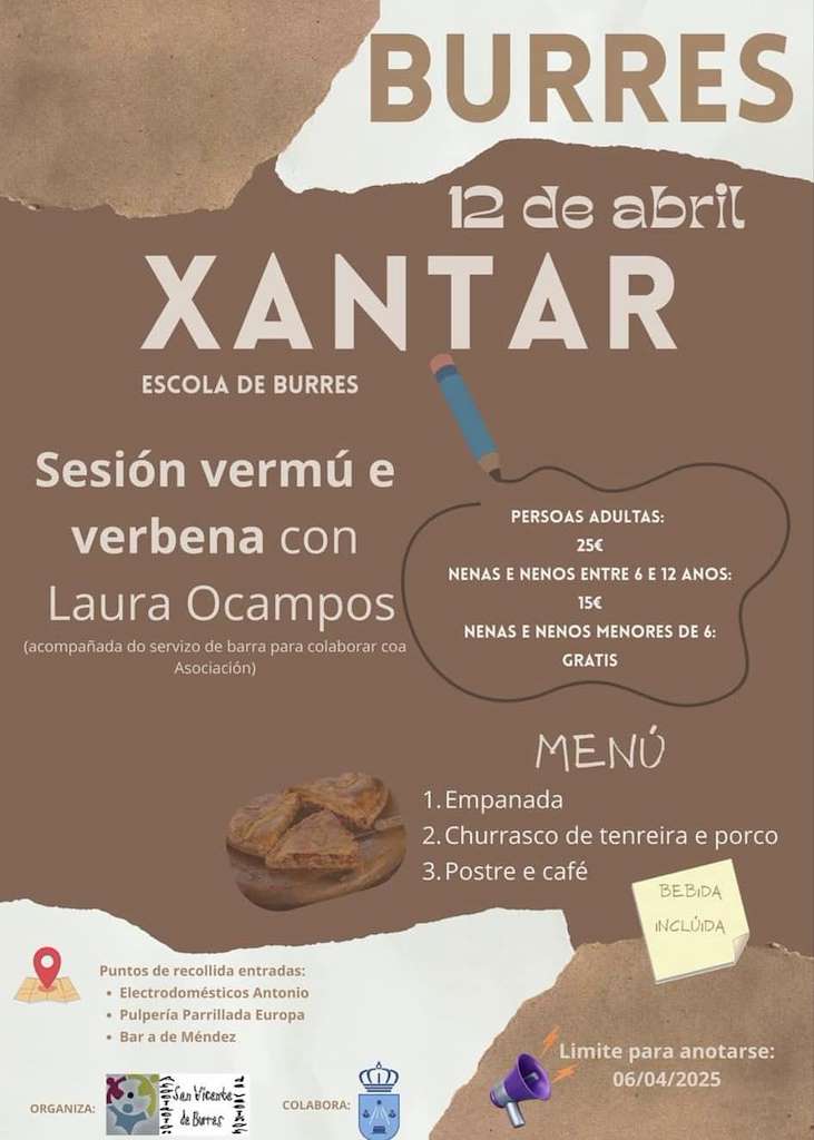 Xantar de Burres (2025) en Arzúa