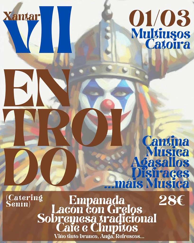 VII Xantar de Entroido en Catoira