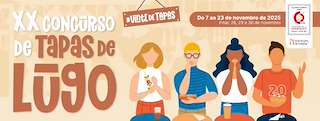 Fechas, información, programa, cartel, imágenes, mapa y ubicación de Xantar de Tapas (2025)  en  Lugo