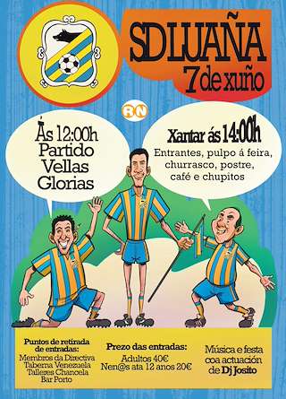 Fechas, información, programa, cartel, imágenes, mapa y ubicación de Xantar do SD Luaña  en  Brión