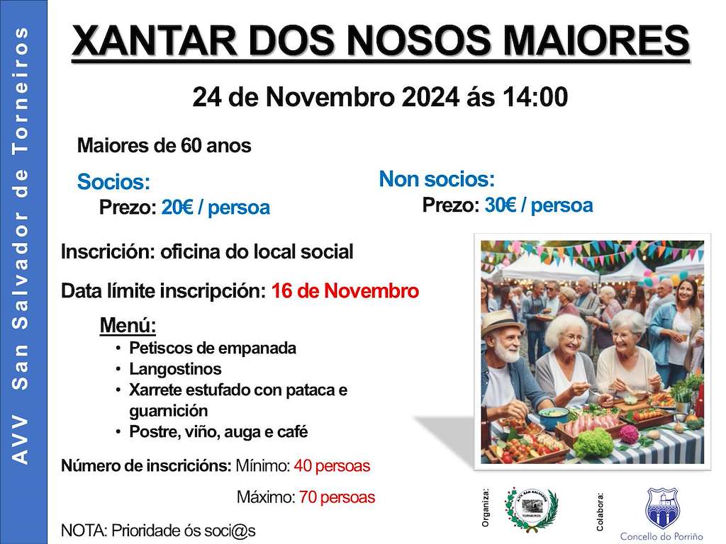 Xantar dos Nosos Maiores en O Porriño