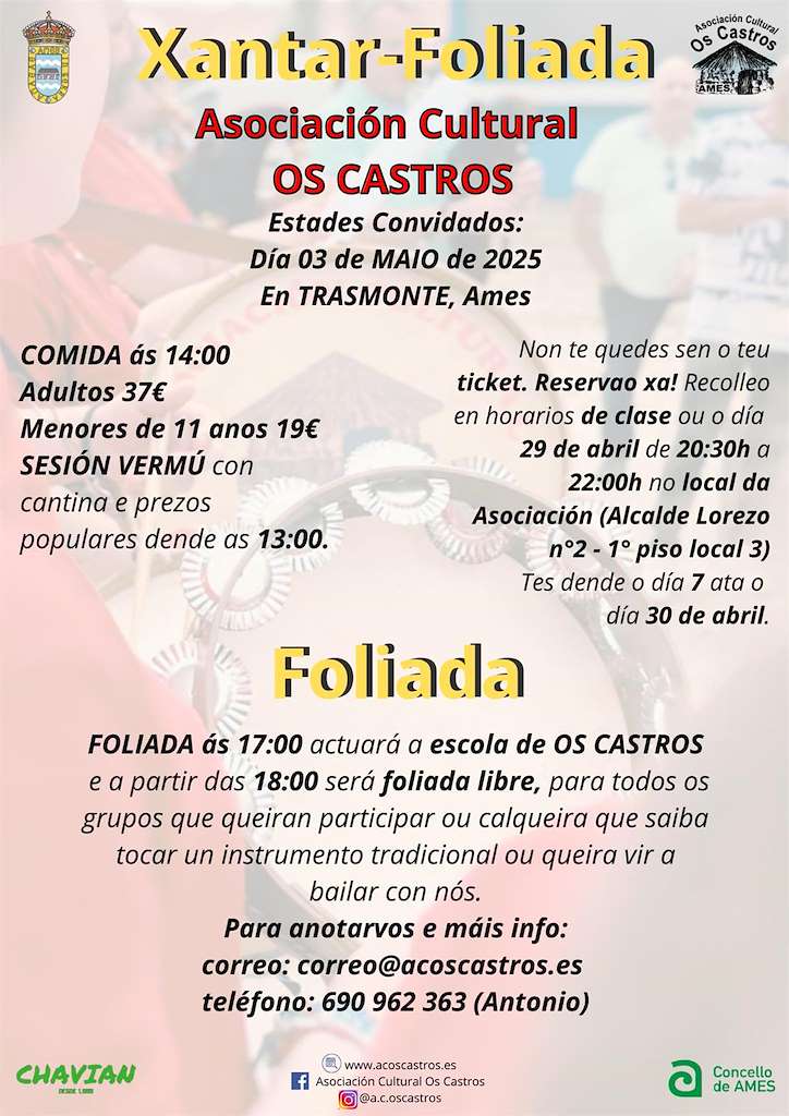 Xantar - Foliada (2025) en Ames