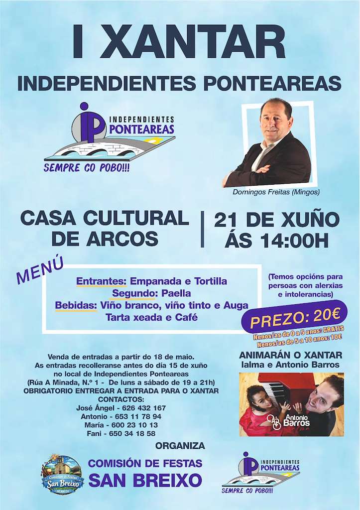 I Xantar Independientes en Ponteareas