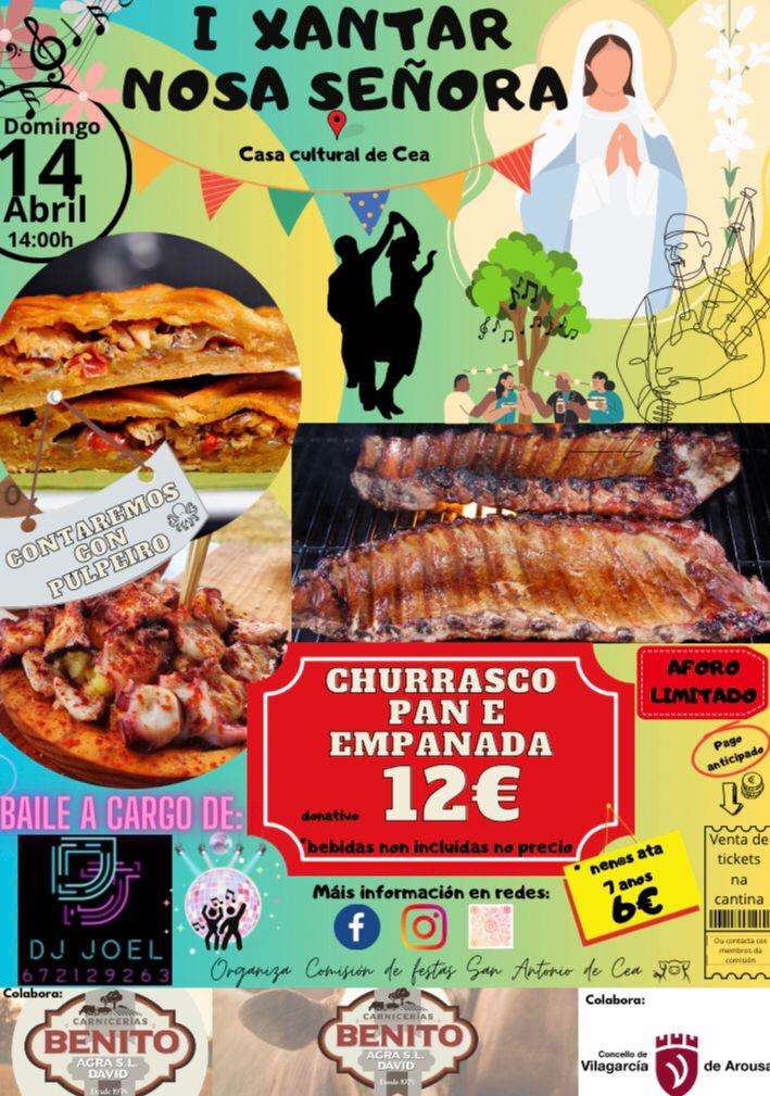 I Xantar Nosa Señora de Cea  en Vilagarcía de Arousa