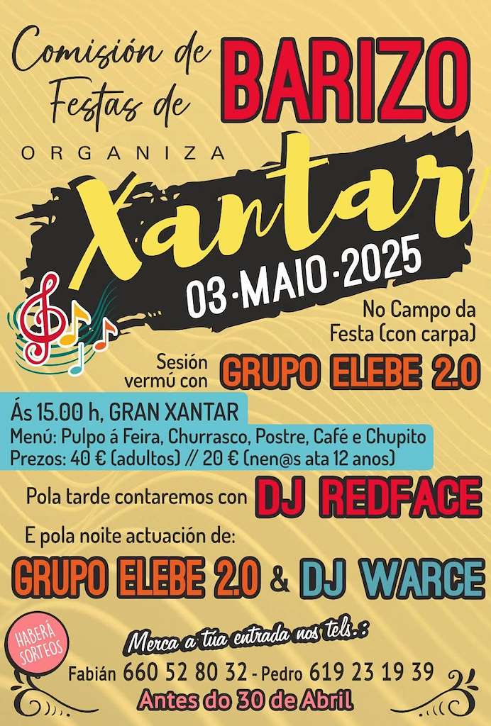 Xantar Popular de Barizo (2025) en Malpica de Bergantiños