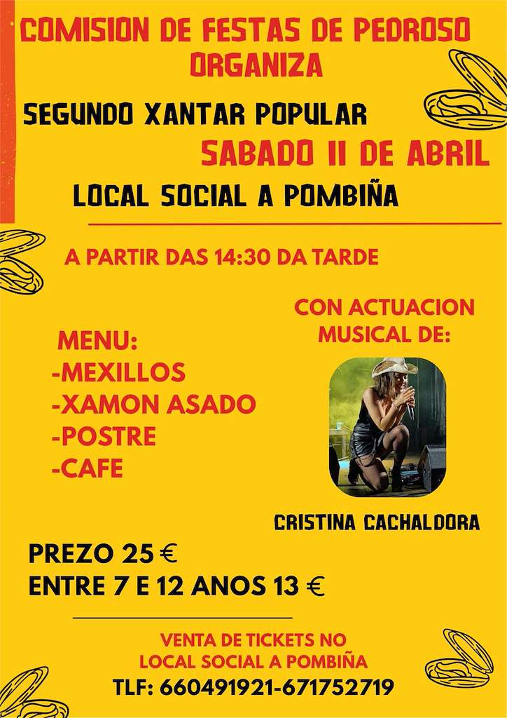 II Xantar Popular de Pedroso en Narón