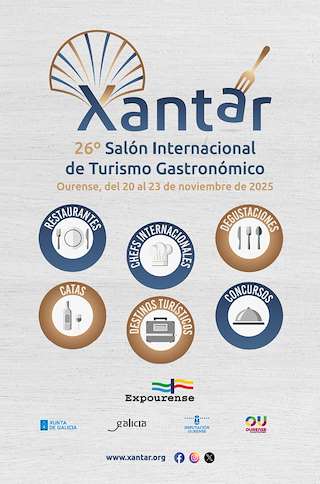 Fechas, información, programa, cartel, imágenes, mapa y ubicación de XXVI Xantar - Salón Internacional de Turismo Gastronómico (2025)  en  Ourense