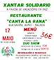 FiestasRelacionadas Xantar Solidario a favor de Vacacións en Paz en Malpica de Bergantiños