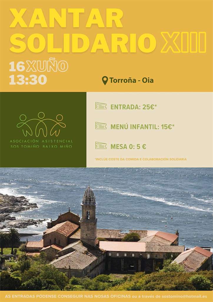 XIII Xantar Solidario en Oia