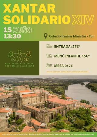 Fechas, información, programa, cartel, imágenes, mapa y ubicación de XIV Xantar Solidario  en  Tui