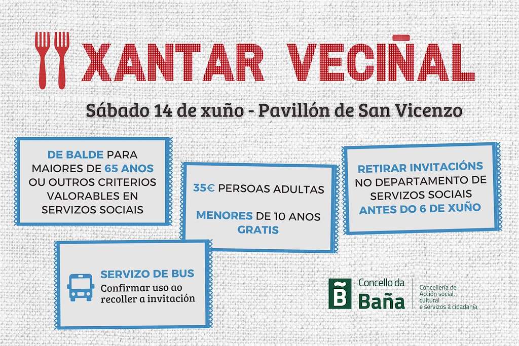 Xantar Veciñal  (2025) en A Baña