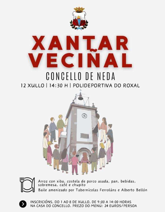 Xantar Veciñal (2025) en Neda
