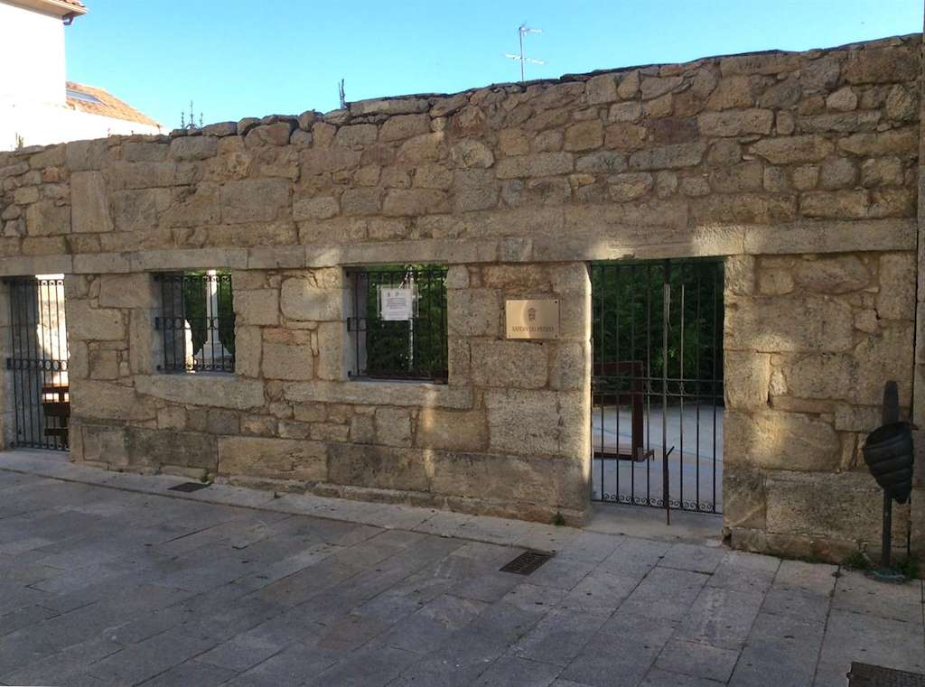 Xardín do Museo en Baiona