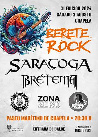 XII Berete Rock en Redondela