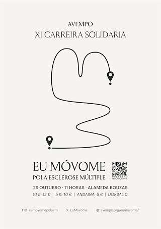 XXIII Carreira Solidaria por la Esclerosis Múltiple (2025) en Vigo