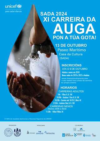 XII Carrera del Agua UNICEF  en Sada