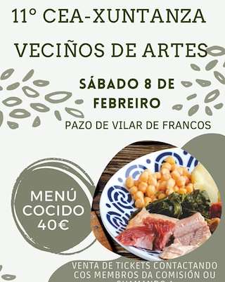 XII Cea - Xuntanza Veciños de Artes en Carballo